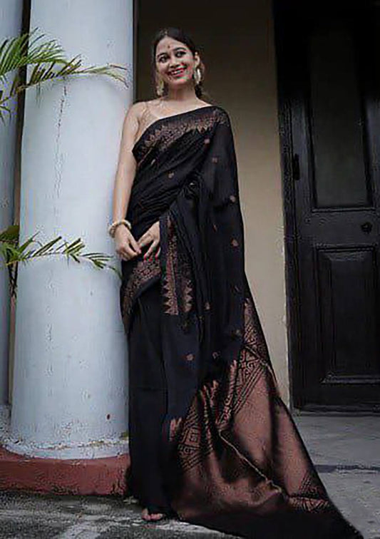 SOFT LICHI SILK CLOTH SAREE