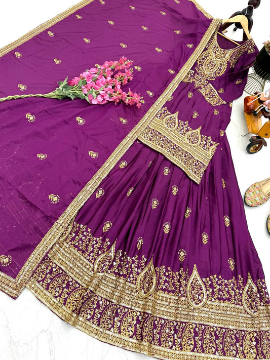 VÊTEMENTS DE COURSE TENDANCE HAUT EN FAUSSE GEORGETTE BRODERIE EN FIL DE COTON