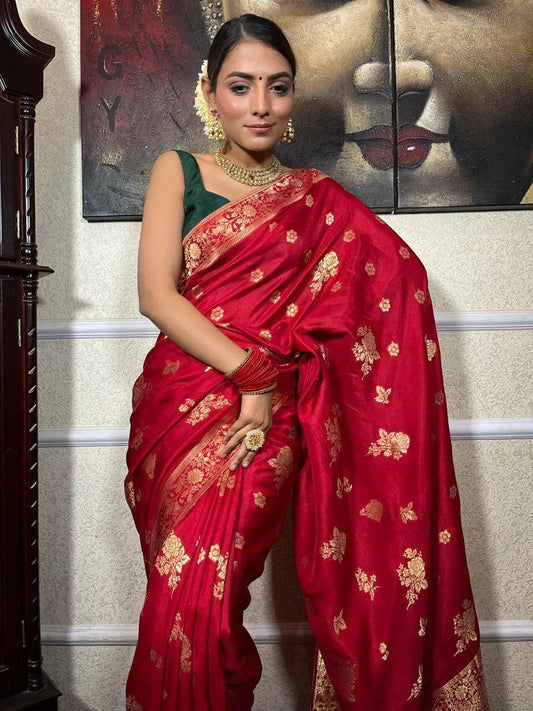 SOFT LICHI SILK CLOTH SAREE