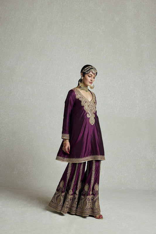 NOUVEAU HAUT DE SOIRÉE ET PLAZZO DE DESIGNER