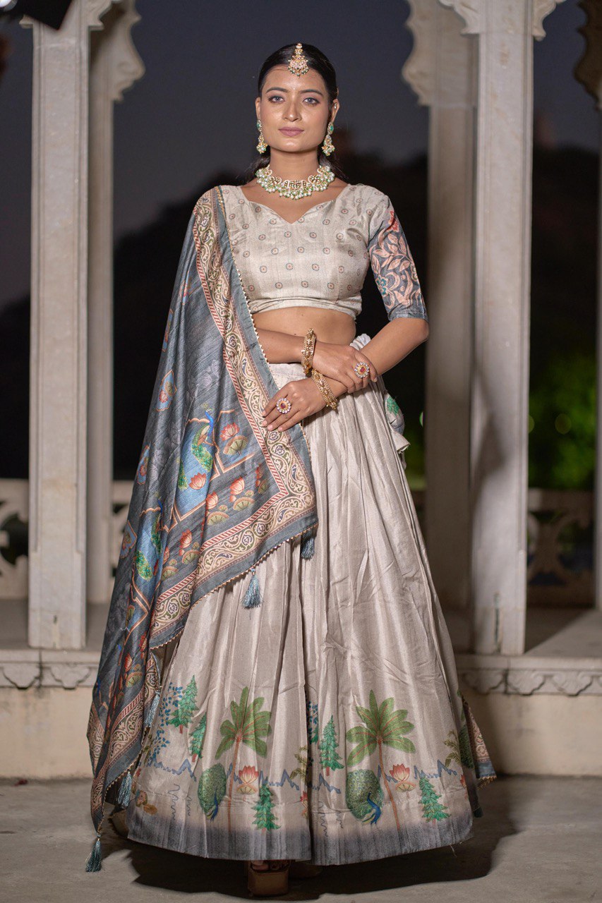 Designer Kalamkari Lehenga Sets