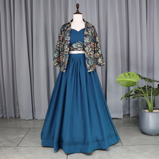 Classical New Foil Printed Koti Set