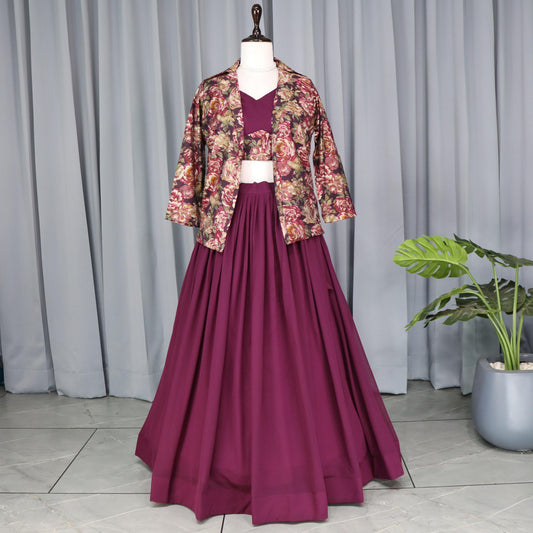 Classical New Foil Printed Koti Set