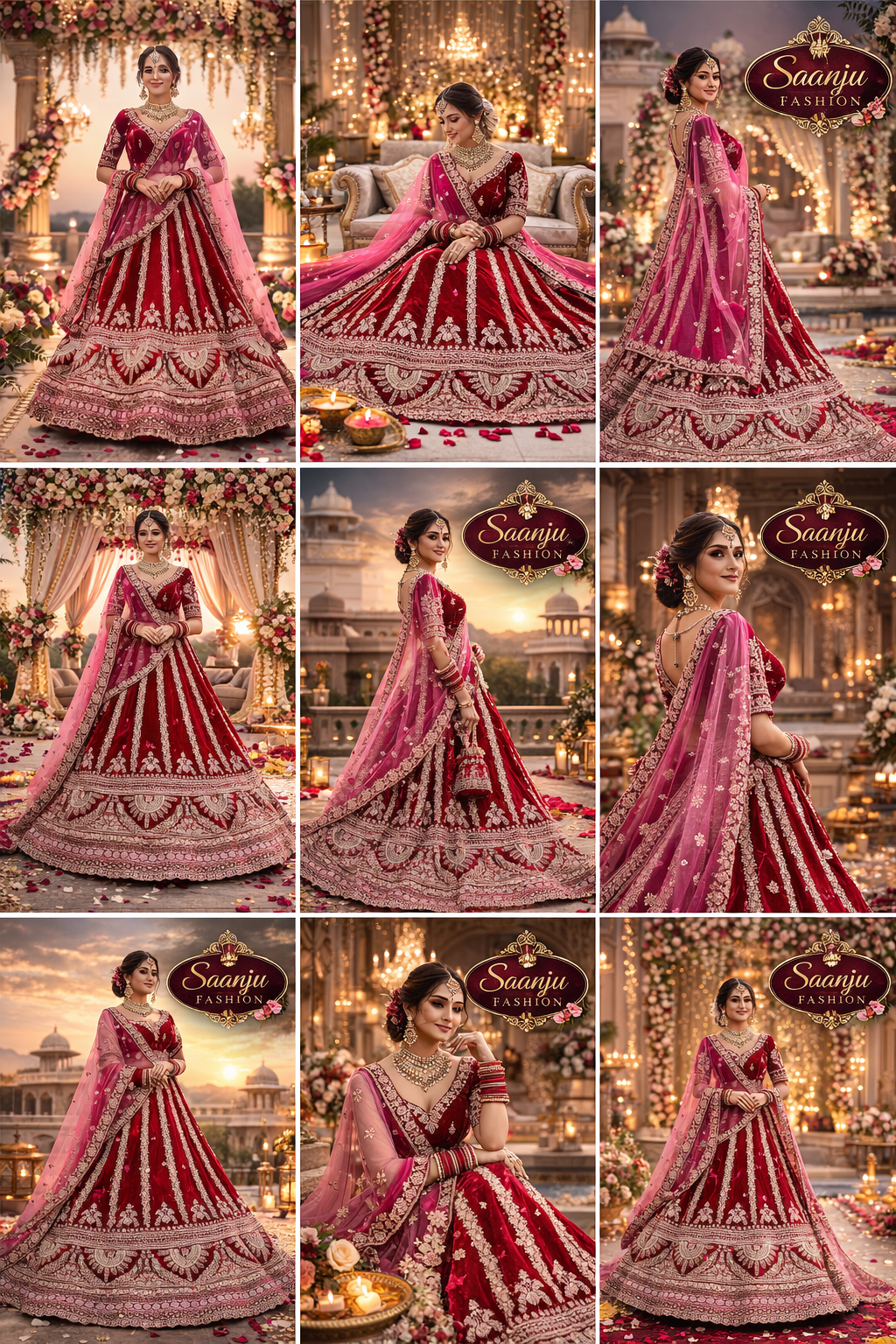 Sehen Sie umwerfend aus in diesem wunderschönen cremefarbenen Lehenga-Set