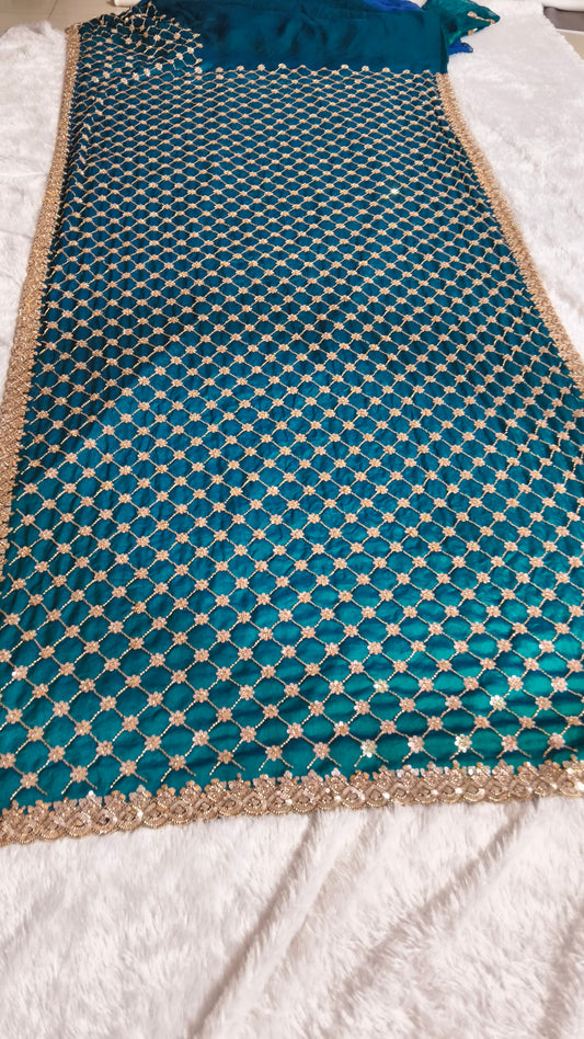 Premium GMY Silk Fabric Saree