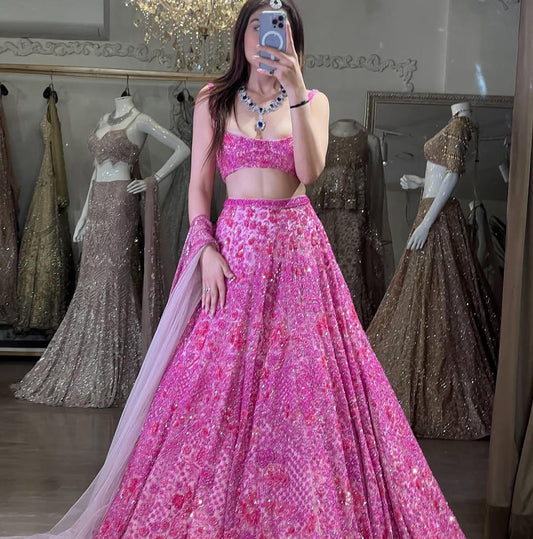 Presenting You Most Beautiful Most Trending Most Awaited Lehenga Collection