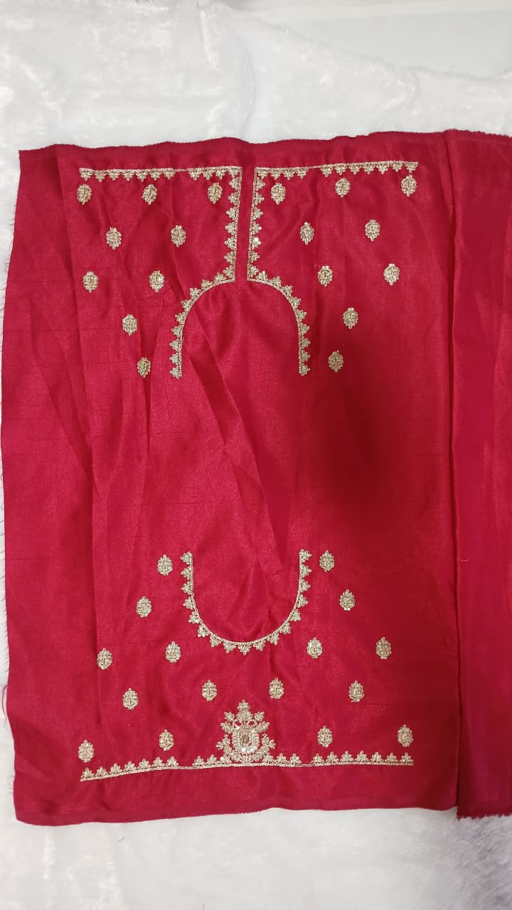 Suche jemanden für einen schönen Sari in der gleichen Farbe