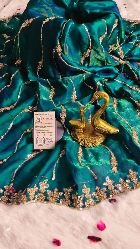 Premium GMY Silk Fabric Saree