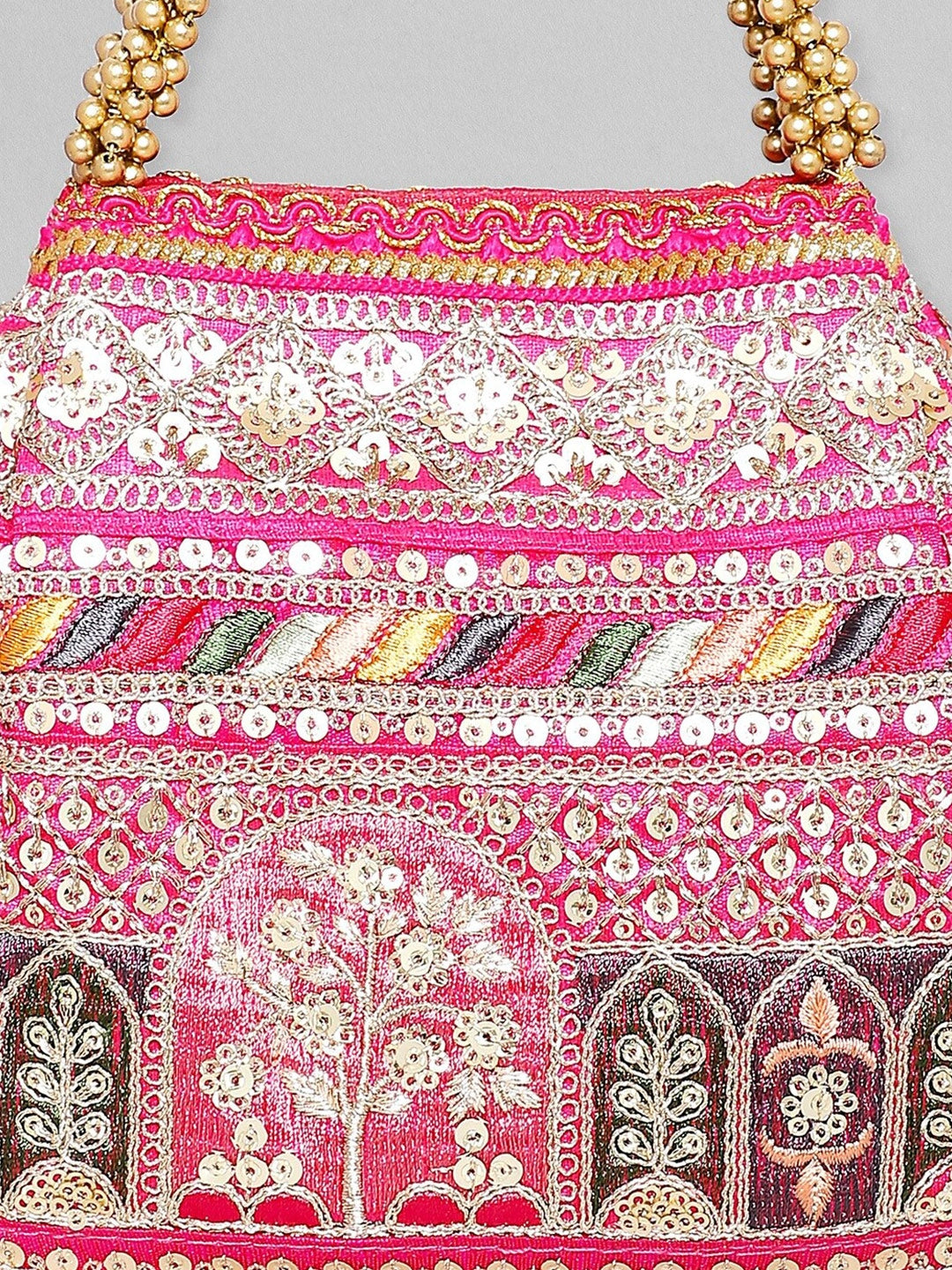 Embroidered Potli Clutch
