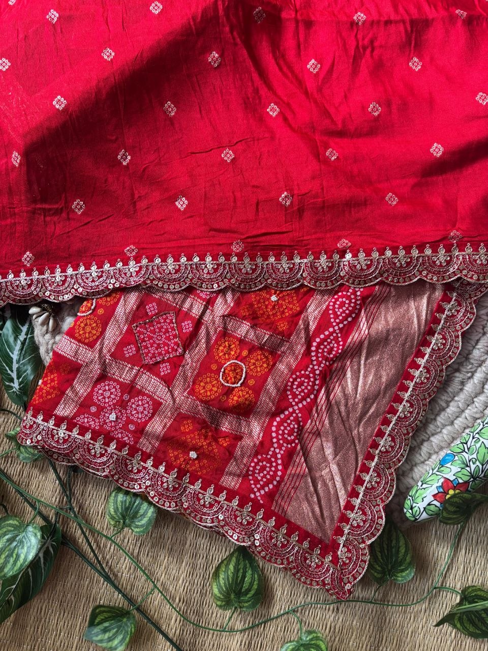 Pure soft viscose georgette sarees with amazing weaving patola
