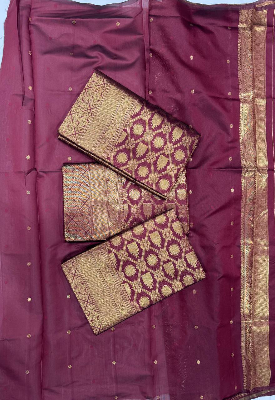 PURE GOLD ZARI SAREE
