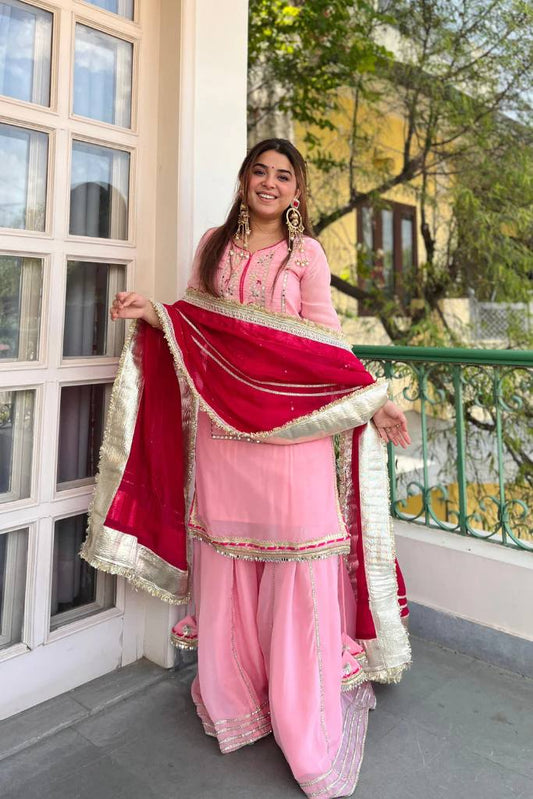 PREMIUM READYMADE ANARKALI SUIT SET (3 PCS)