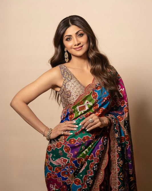 New Launching Bollywood SHILPA SHETTY KUNDRA Sequins Saree