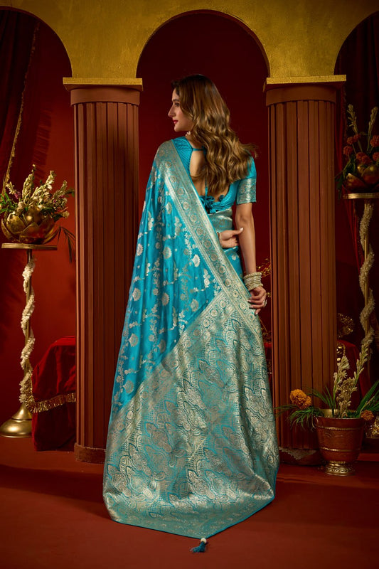 Elegant Collection Crafted in Luxurious Satin Silk Saree