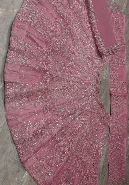 Launching 4 Meter Flared Premium Butterfly Net Lehenga