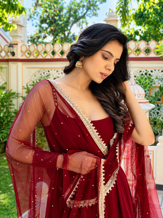 Designer Anarkali Suit is luxury clothing