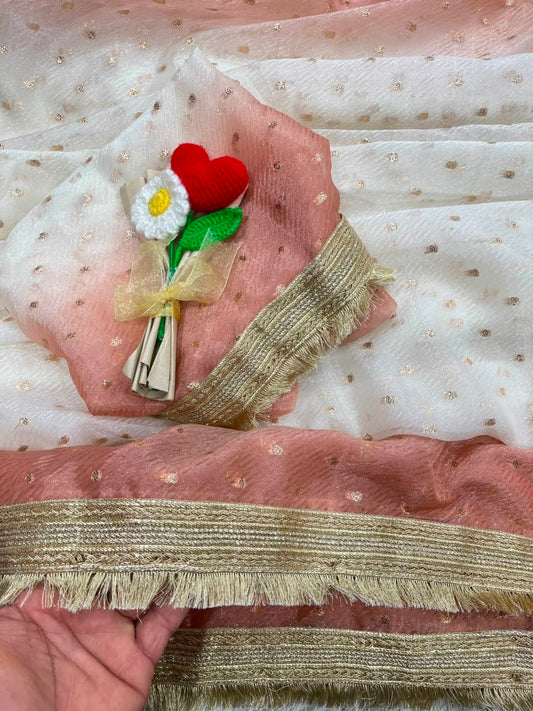 Very Soft nd Elegant Rich look fendy sartin fabrics saree