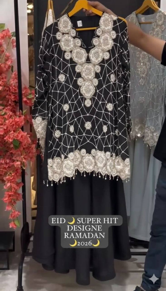 EID EXCLUSIVE AND TRENDY FOR WEDDING SEASON PLAZZO