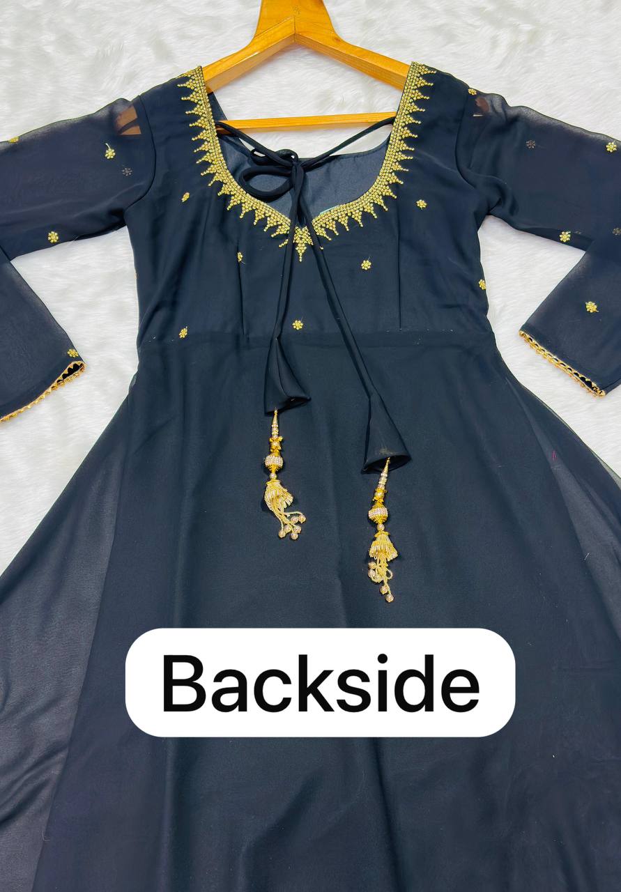 PREMIUM READYMADE Black Suit Set (3 PCS)