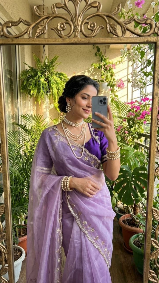 Very Soft nd Elegant Rich look Rimzim Silk Saree