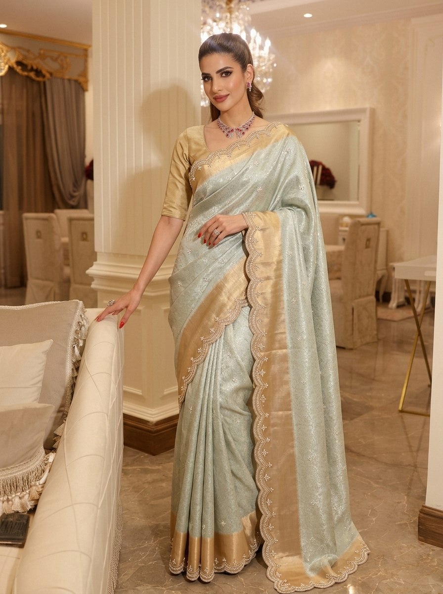 Je recherche quelqu'un pour ce magnifique sari de la même couleur