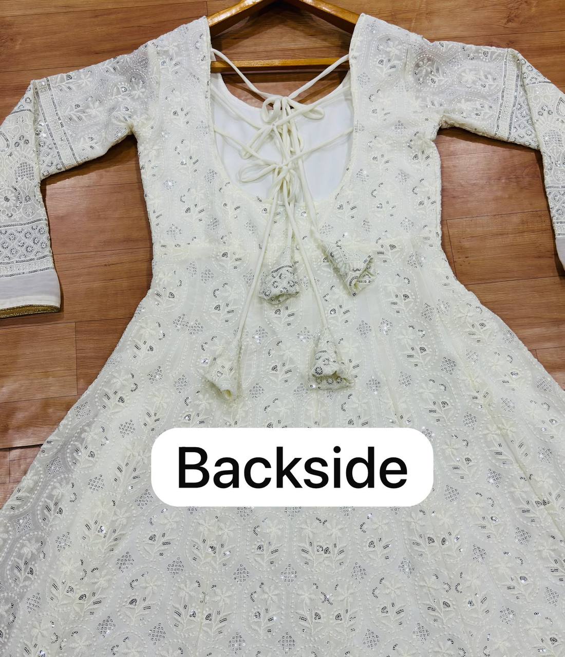 PREMIUM READYMADE LUXURY ANARKALI SUIT 3 PIS