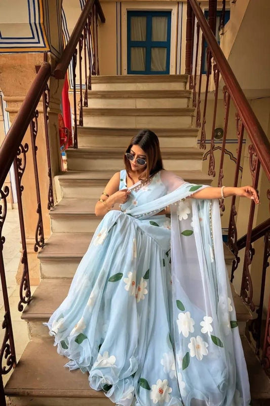 Presenting You Most Beautiful Latest Ready To Wear Lehenga Saree