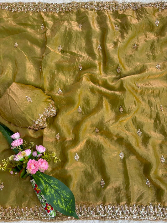 Very soft elegant nd rich look fendy sartin saree