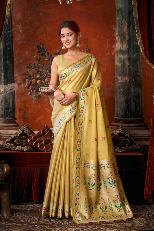 Premium Tissue Silk Saree Collection