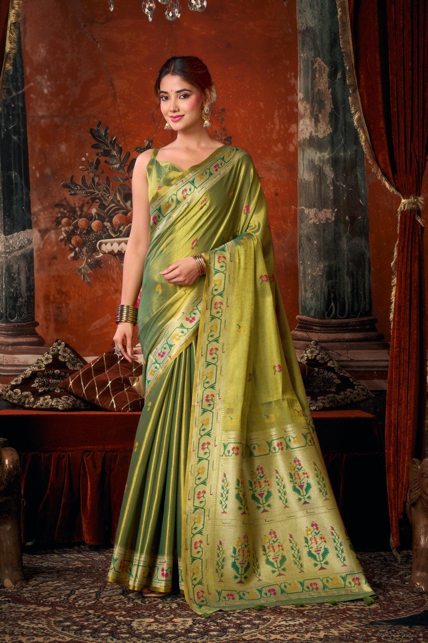 Premium Tissue Silk Saree Collection