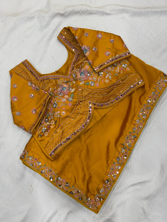 Party Wear Malay Satin Silk Saree