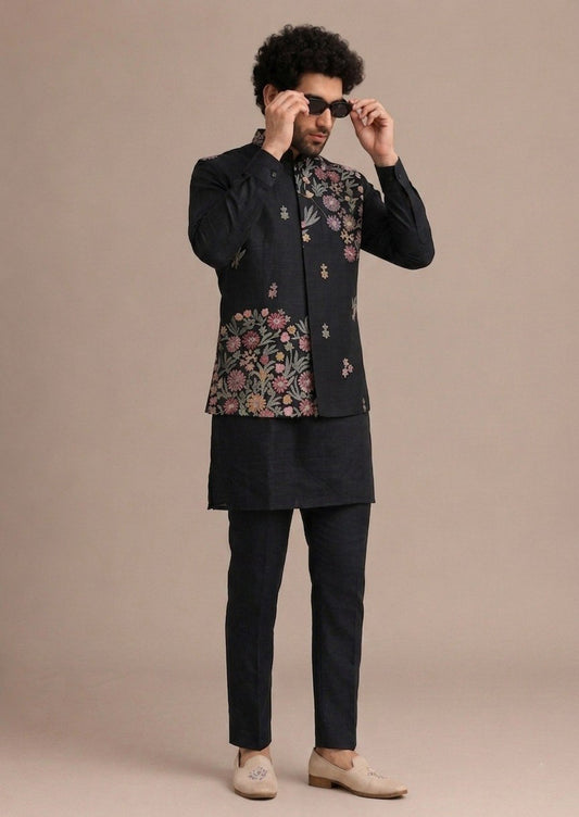Premium Men’s Koti Kurta Set