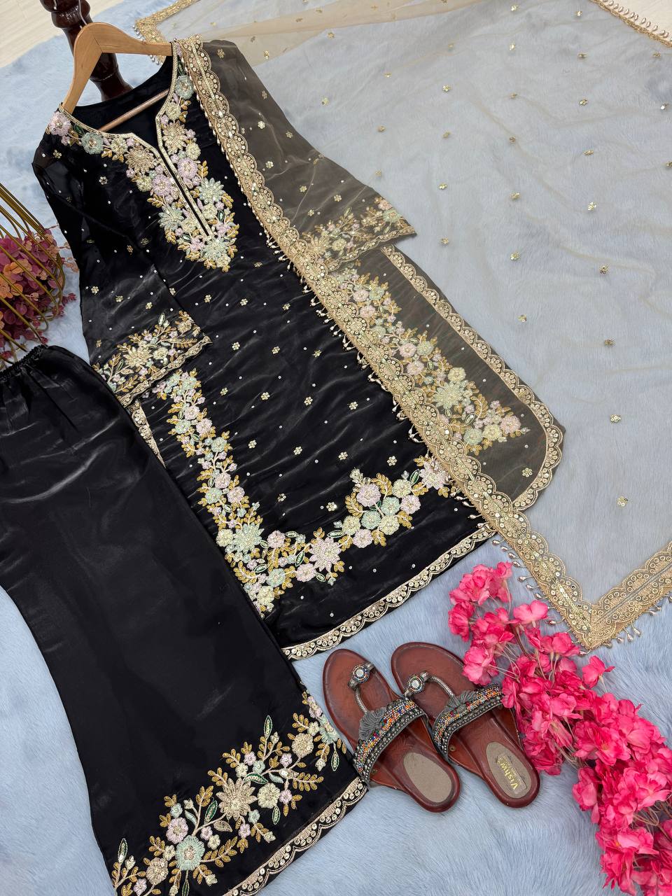 PREMIUM DESIGNER READYMADE TOP PLAZZO COLLECTIONS