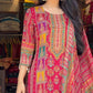 DESIGNER WEAR TRENDING TOP WITH PRINTED WORK SUIT