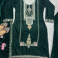 Pure Heavy Viscous Velvet With Heavy Embroidery Coding Sequence Work Suit