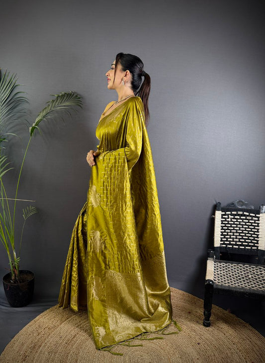 Je recherche quelqu'un pour ce magnifique sari de la même couleur