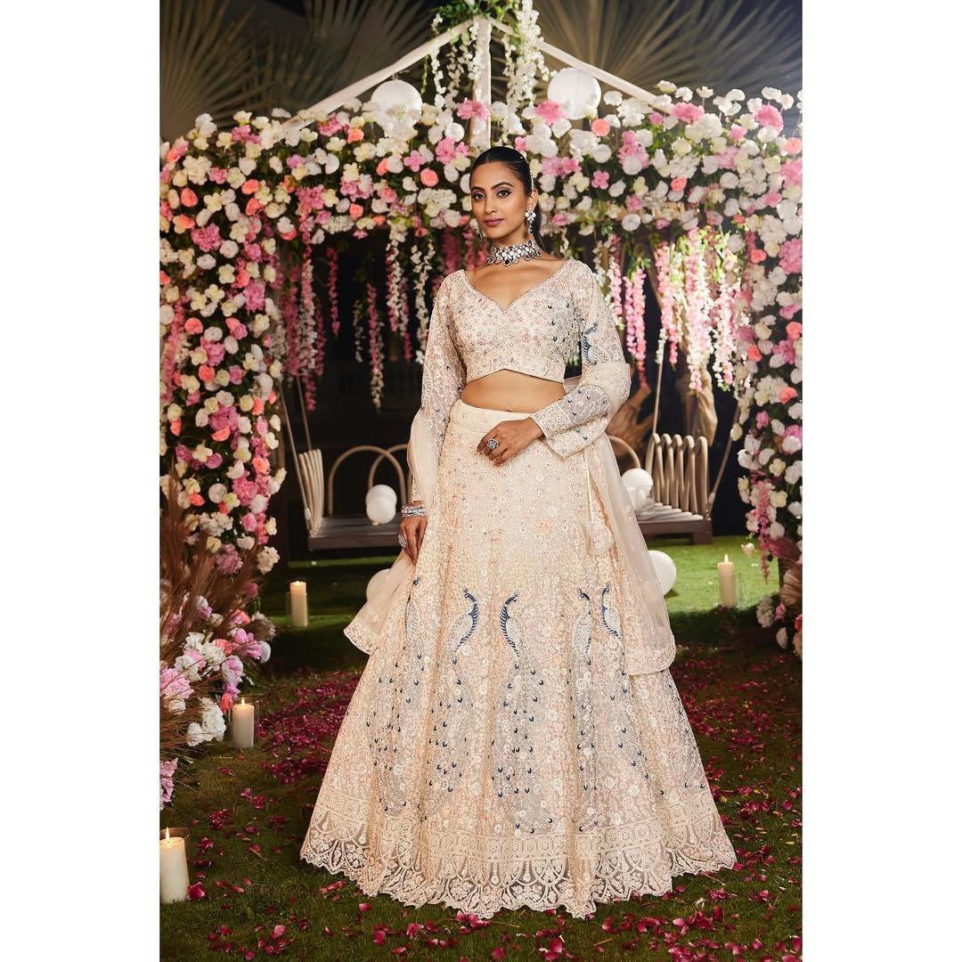 Premium Soft Butterfly Net Lehenga Embellished Lehenga Choli