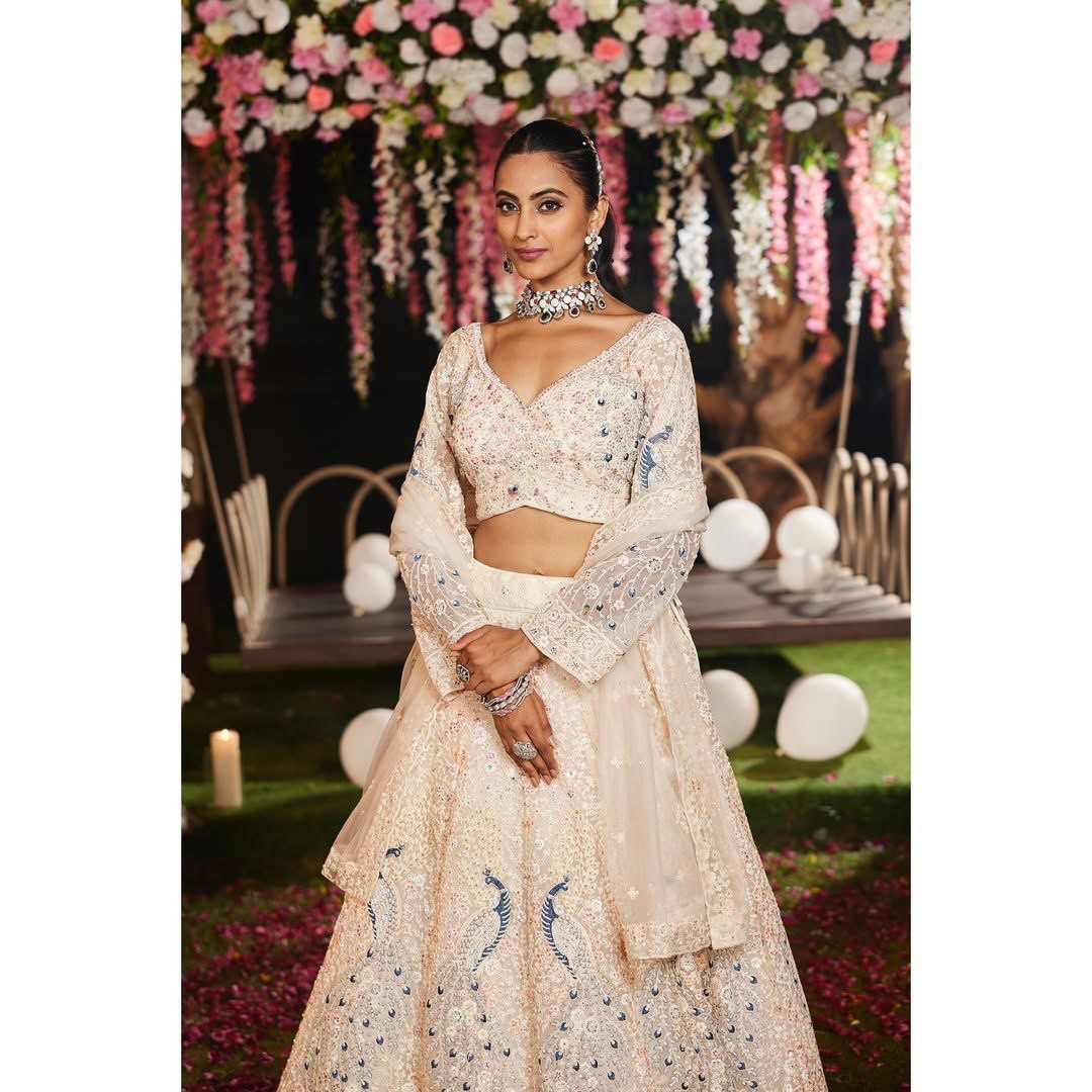 Premium Soft Butterfly Net Lehenga Embellished Lehenga Choli