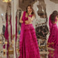 Sehen Sie umwerfend aus in diesem wunderschönen cremefarbenen Lehenga-Set