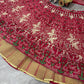 Sehen Sie umwerfend aus in diesem wunderschönen cremefarbenen Lehenga-Set