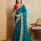 Party Wear Soft Fendy Chiffon silk Saree