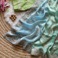 Premium Dual tone fandy silk Saree