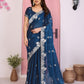 Party Wear Soft Fendy Chiffon silk Saree
