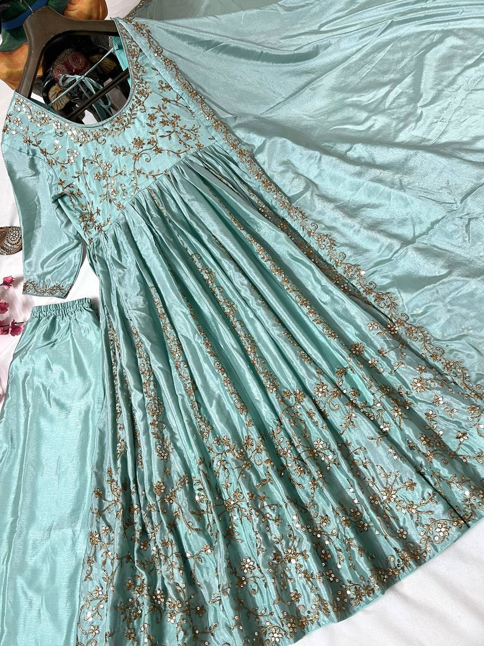 WARDROBE WITH THIS NEWLY LAUNCHED ANARKALI GOWN