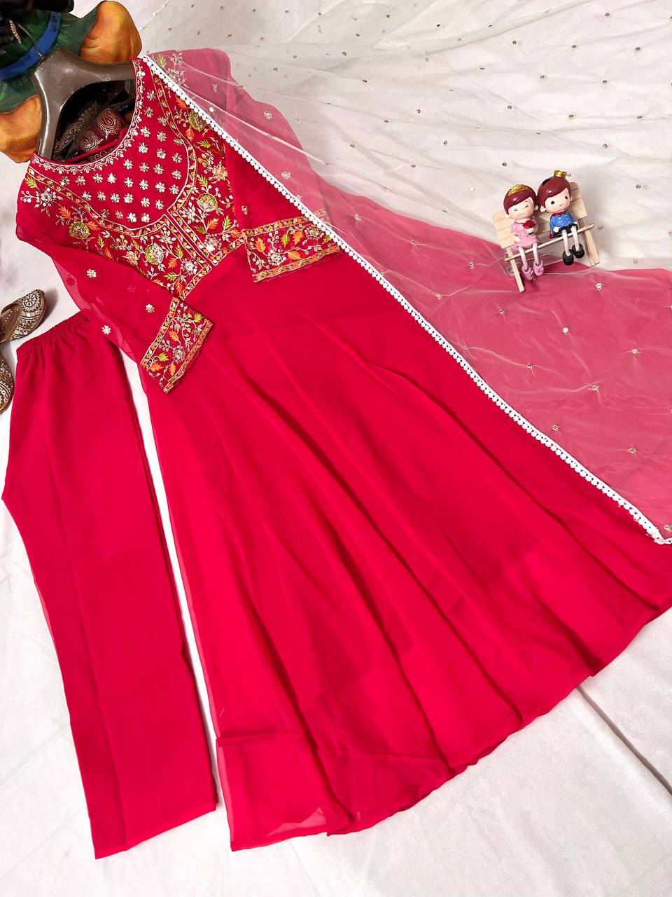 THIS NEWLY LAUNCHED ANARKALI GOWN & PANT SET