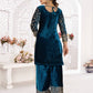 Pure Heavy Viscose Velvet With Heavy Embroidery Coding Sequence Work Suit