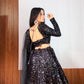 Dazzle this festive season with this beautiful sequence lehnga