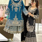 New Designer Party Top Sharara & Dupatta Set