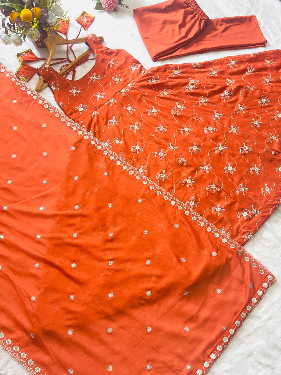 PREMIUM READYMADE ANARKALI SUIT SET