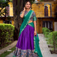 Aastha Silk Printed With Zari Weaving Work Lehenga